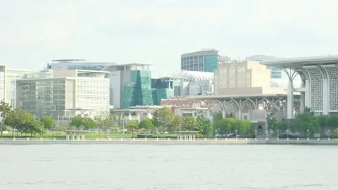 Putrajaya Islamic Complex Video stock 145789470