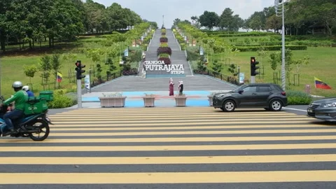Putrajaya Steps Stock Footage 170710333