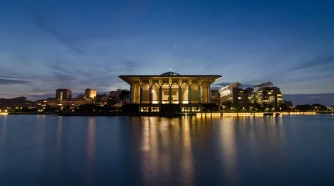 Putrajaya Time-lapse Stock Footage 60004814
