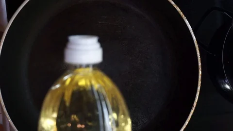 Putting beef ribs in the pan overhead Stock Footage 120462277