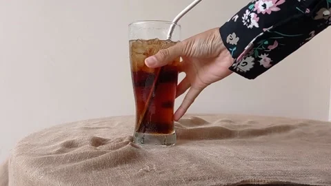 Putting a brown pebble on a soil Stock Footage 146251336