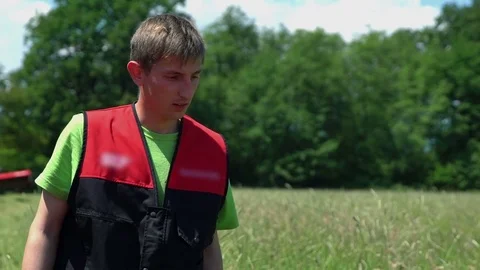 Putting down one missing part Stock Footage 71796542