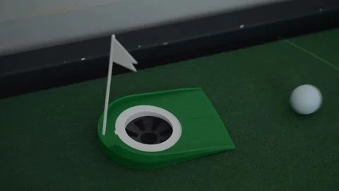 Putting Green Close-Up Stock Footage 316347458