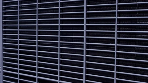 Putting name plate on side of air conditioning unit 動画素材 108465831