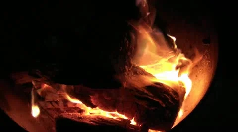 Putting out Fire with Water Stock Footage