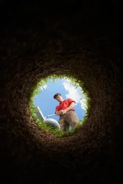 Putting Stock Photos