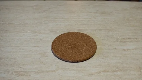 Putting pizza on table Stock Footage 76998089