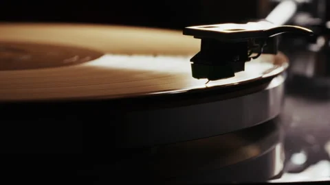 Putting up a record extreme close-up Stock Footage 285561917