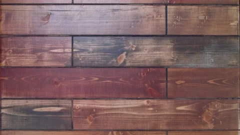 Putting on the white plate on a wooden table Stock Footage 137225855