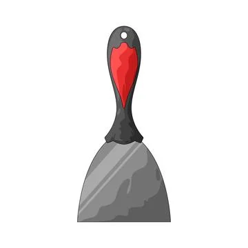 Putty Knife illustration Stock Illustration