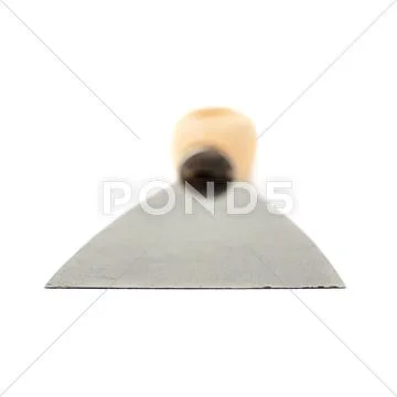 Putty knife over isolated white background Stock Photos