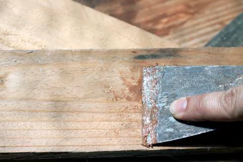 Putty knife Stock Photos