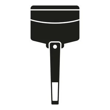 Putty knife scraper tool icon for construction work Stock Illustration