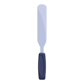 Putty knife spreading putty plaster spackle glazing compound Stock Illustration