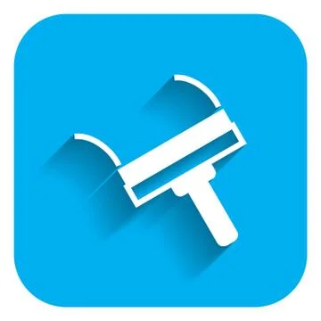 Putty spattle Stock Illustration