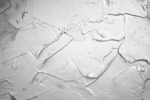 Putty on the wall background. Stock Photos