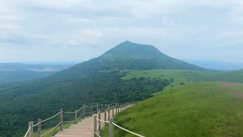 Puy de Dome view Stock-Footage 279417458