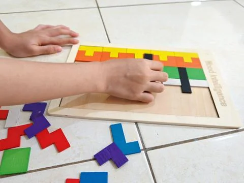 Puzzle 1 Stock Photos