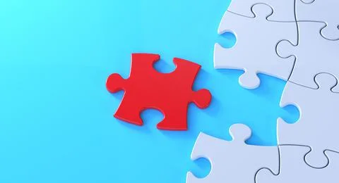 PUZZLE 3d Stock Photos