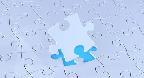 PUZZLE 3d Stock Photos