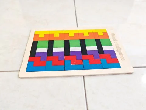 Puzzle 6 Stock Photos