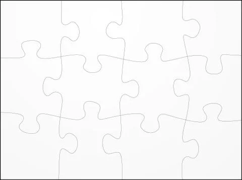 Puzzle abstract Stock Illustration