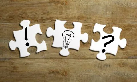 Puzzle Abstract - Illustration 스톡 일러스트