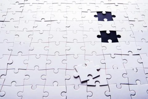 Puzzle background Stockfoto's