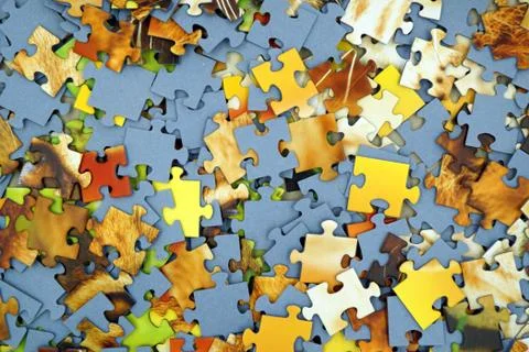 Puzzle background Stock Photos