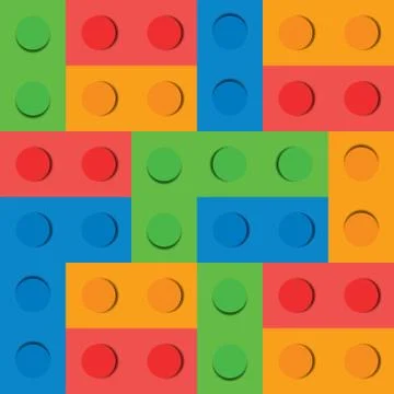 Puzzle block background pattern Stock Illustration