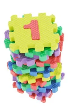 Puzzle blocks Stock Photos