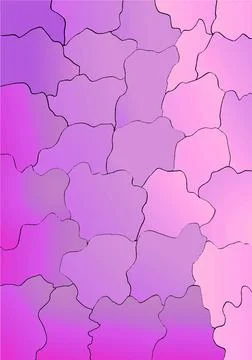 Puzzle bright purple vector background Stock Illustration
