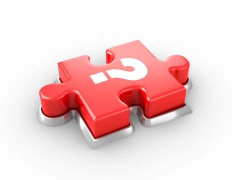 Puzzle button Stock Illustration