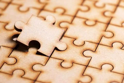 Puzzle close up Фото