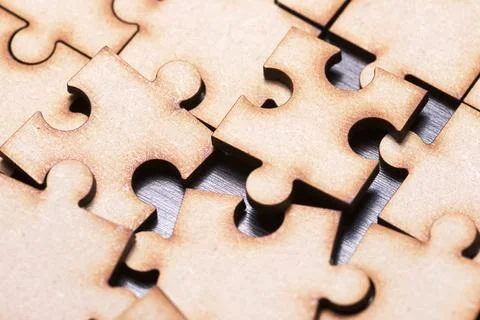 Puzzle close up Stock Photos