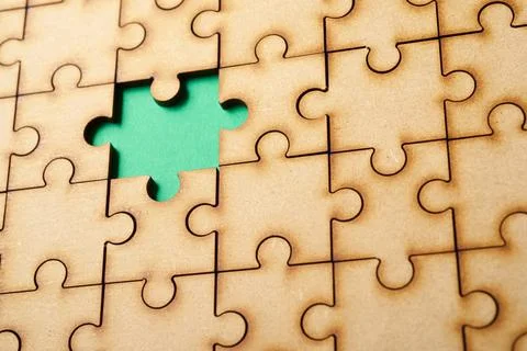 Puzzle close up Stock Photos