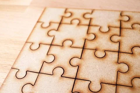 Puzzle close up 写真素材