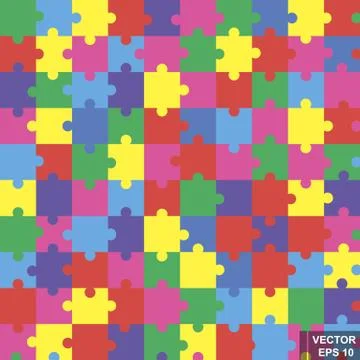 Puzzle. Collect. Logics. Abstract background. For your design. Иллюстрация