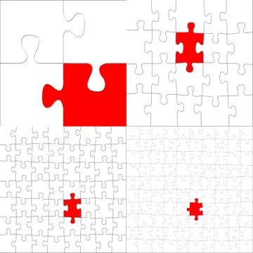 Puzzle concept イラスト素材