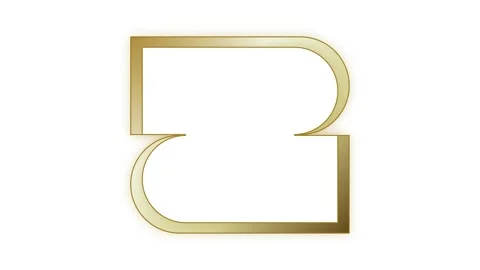 Puzzle connector abstract shape animation video on white background Stock Footage 345029836