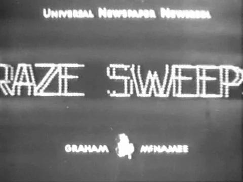 A puzzle craze sweeps the county in 1933. Stock Footage