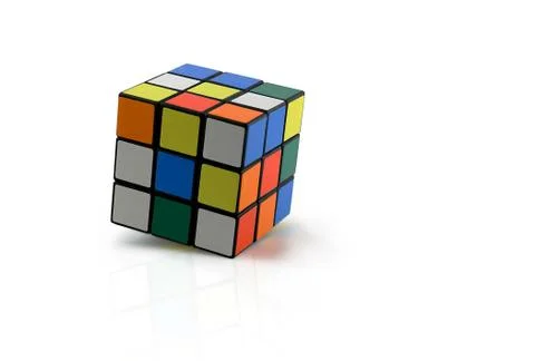 Puzzle cube Stock-Fotos