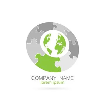 Puzzle Design Stock Illustration