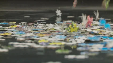 Puzzle Drop 02 Stock Footage 27677346