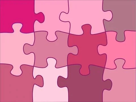 Puzzle element design background Stock Illustration