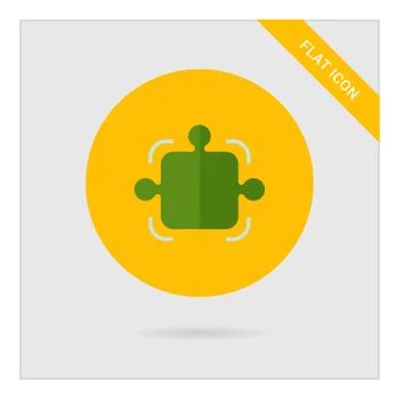 Puzzle element Stock Illustration