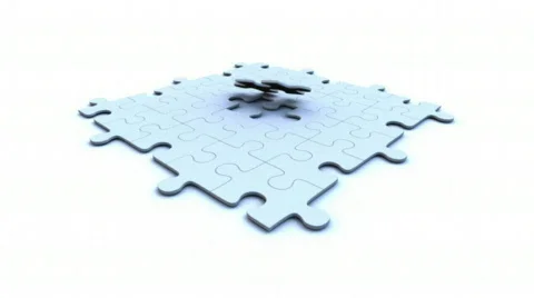 Puzzle Stock Footage 708258