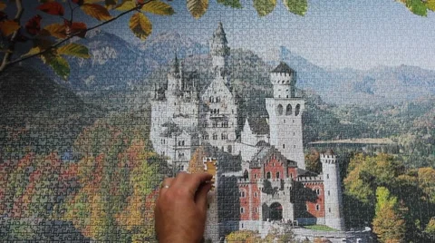 Puzzle 스톡 동영상 8510352