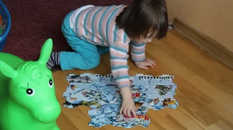 Puzzle 库存影片 46104906