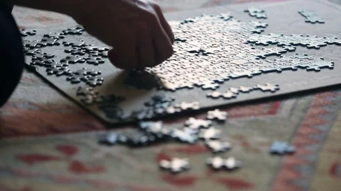 Puzzle Stock Footage 88999680